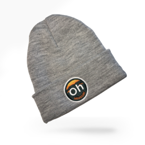 Gorro de invierno unisex gris